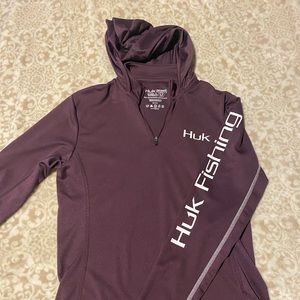 Huk fishing jacket. Very breathable and has sun protection. Only worn 1 time